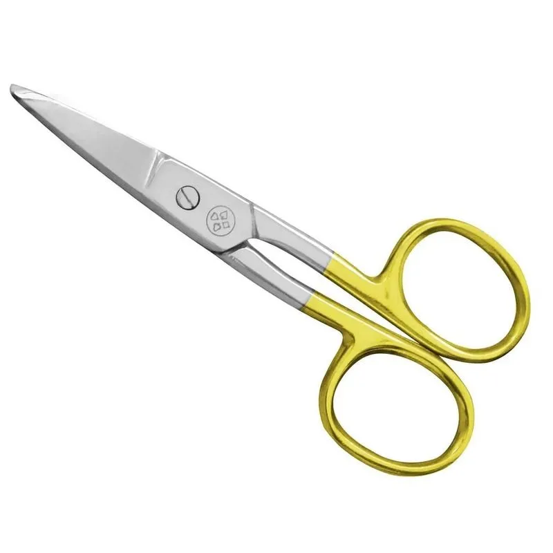 Tesoura para Unhas Gold Mundial Reta - Unidade