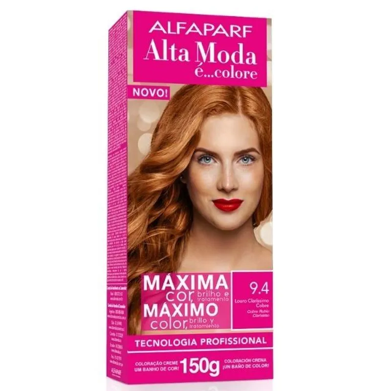 Tintura Alta Moda Especial 9.4 Louro Claríssimo 150g