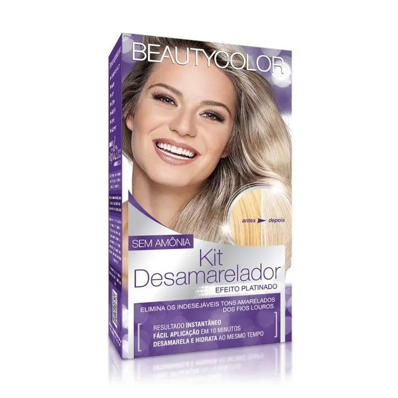 Tintura Beauty Color Desamareladora Sem Amônia