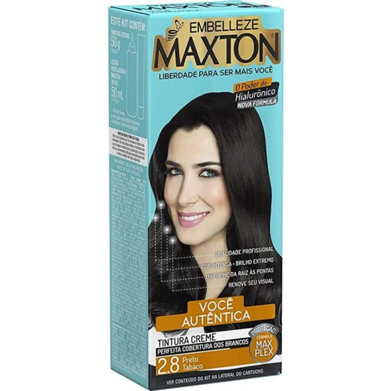 Tintura Maxton 2.8 Preto Tabaco