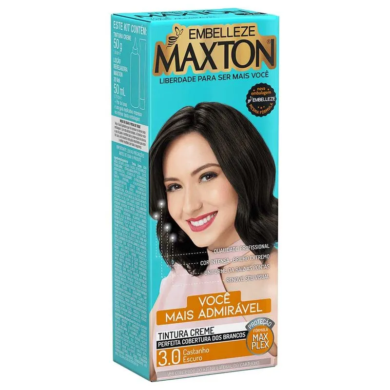 Tintura Maxton 3.0 Castanho Escuro