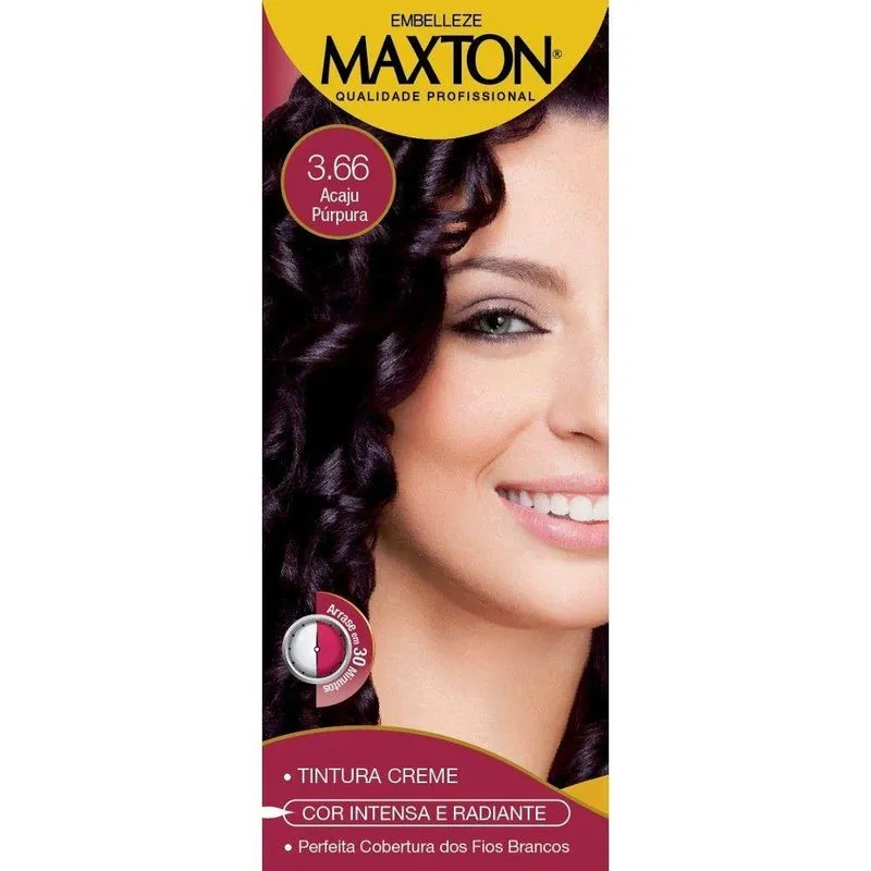 Tintura Maxton 3.66 Acaju Púrpura (Especial)