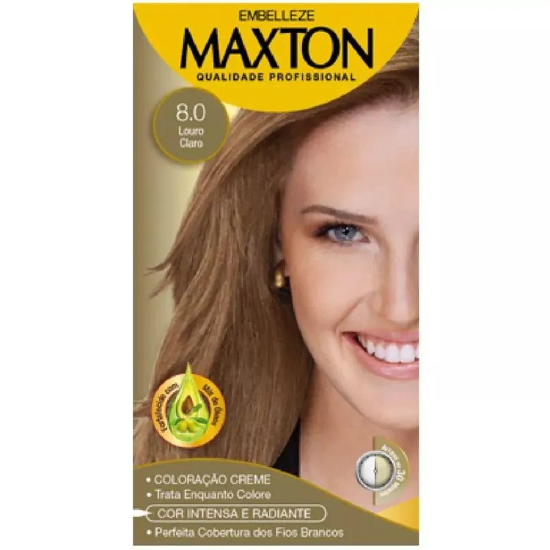 Tintura Maxton 8.0 Louro Natural