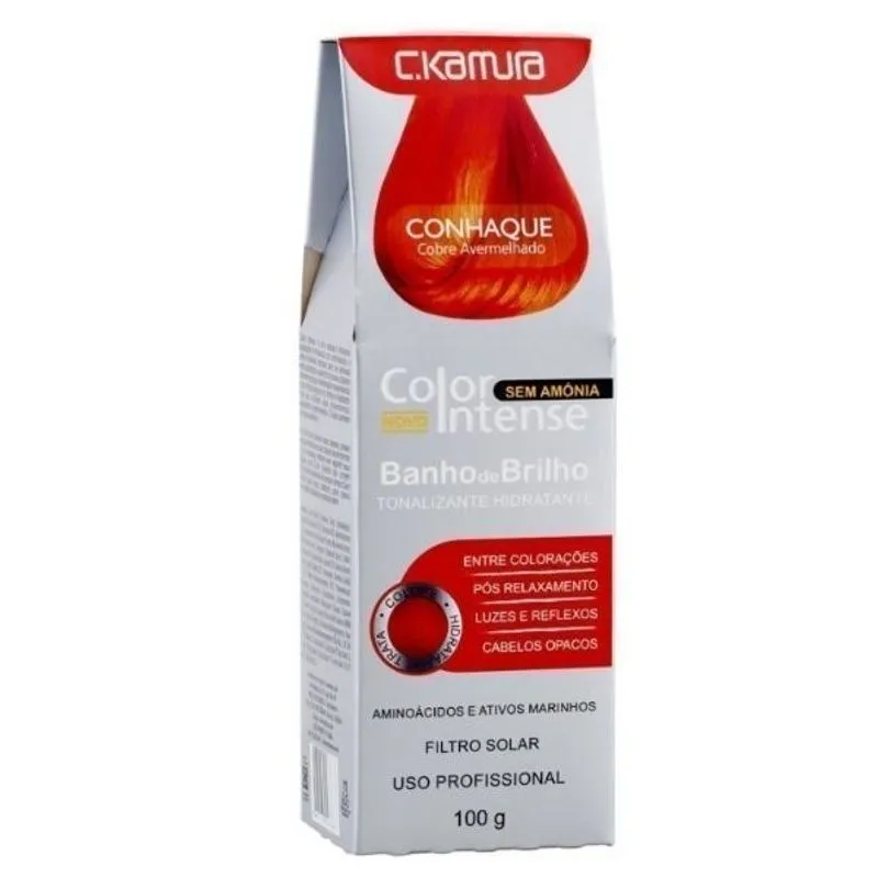 Tonalizante Color Intense Conhaque 100g - C.KAMURA *