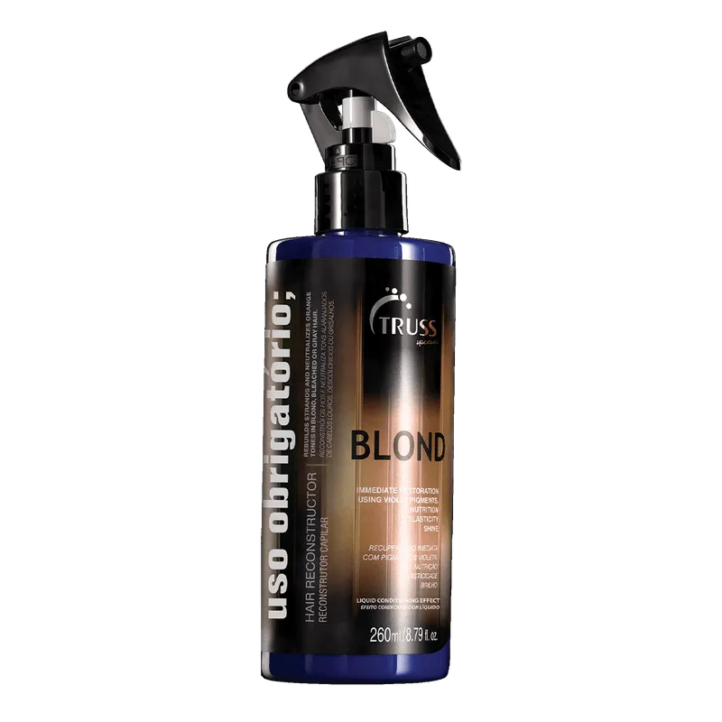 Truss Uso Obrigatório Blond - Tratamento Reconstrutor 260ml