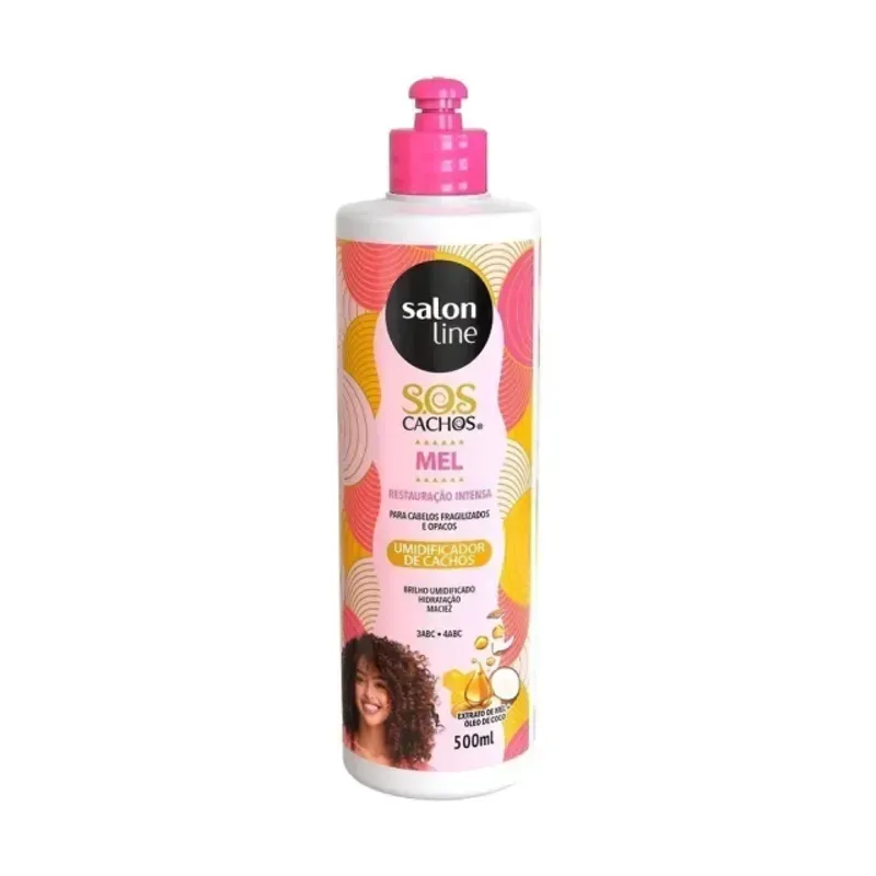 Umidificador Salon Line Sos Mel 500ml