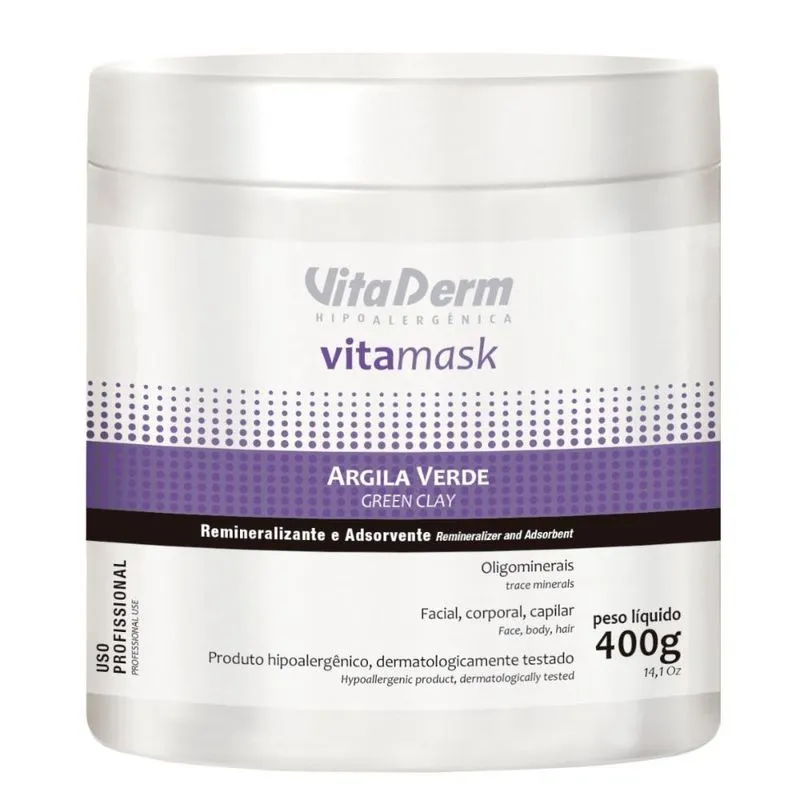 Vita Derm Argila Verde 400g
