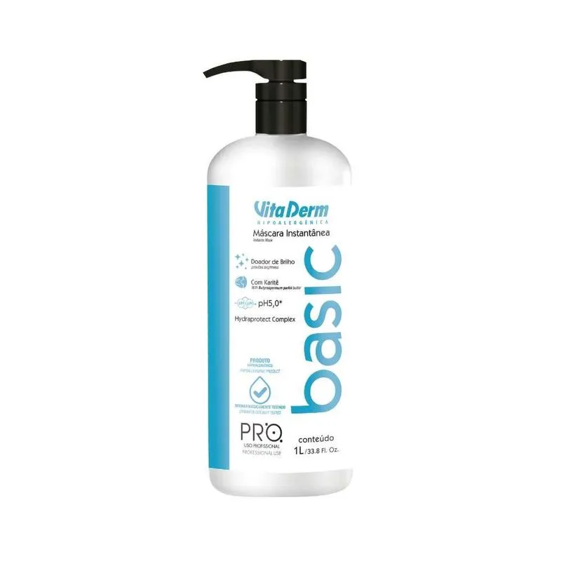 Vita Derm Basic PRO Instantânea Máscara Capilar 1000ml