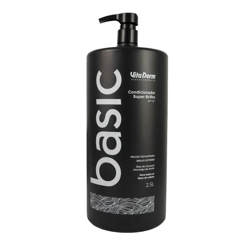 Vita Derm Basic Super Brilho Condicionador 2,5L