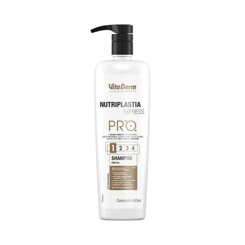 Vita Derm Nutriplastia Express Shampoo 600ml