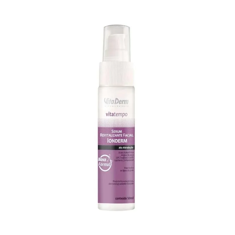 Vita Derm Revitalizing Facial Sérum Ionderm Vita Tempo 50ml