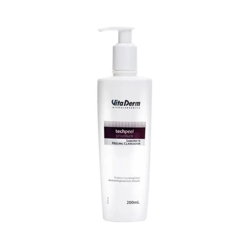 Vita Derm Tech Peel - Peeling Sabonete Clareador 200ml