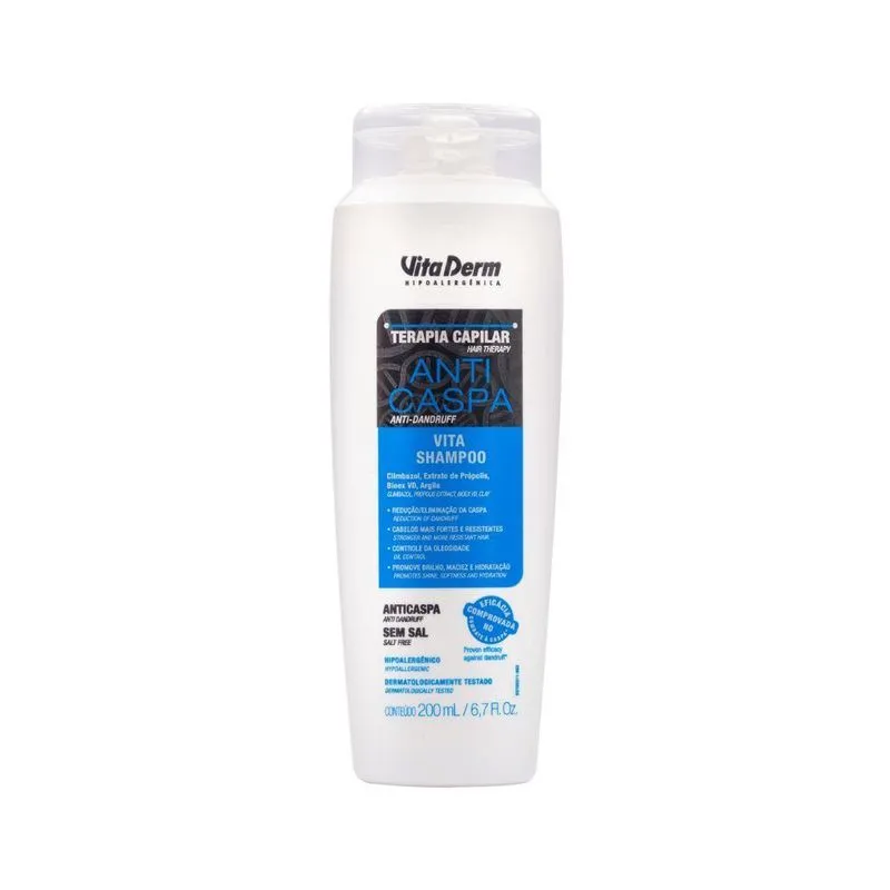 Vita Derm Terapia Capilar Anticaspa - Shampoo 200ml