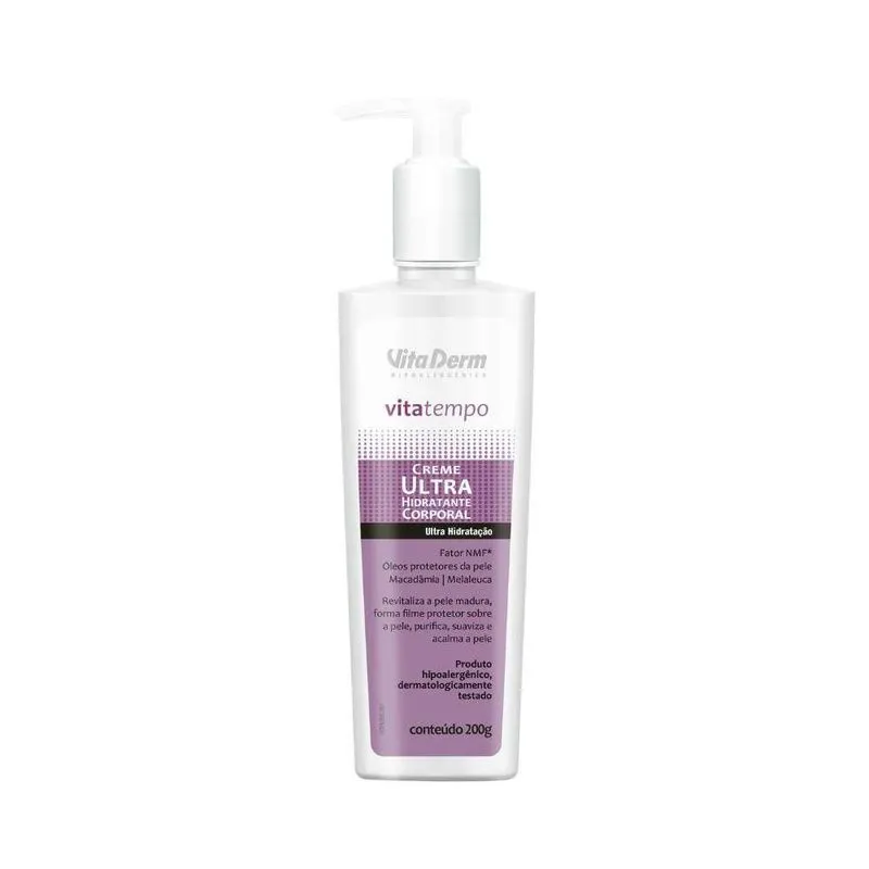 Vita Derm Vitatempo Ultra - Creme Hidratante Corporal 200g