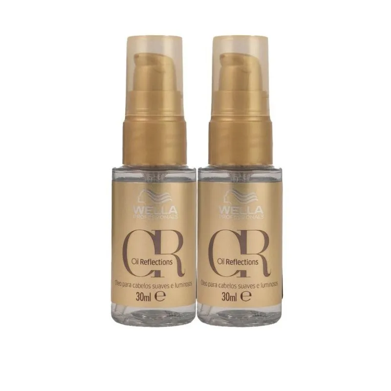 Wella Oil Reflections - Kit 2 Óleos Capilares - 30ml cada