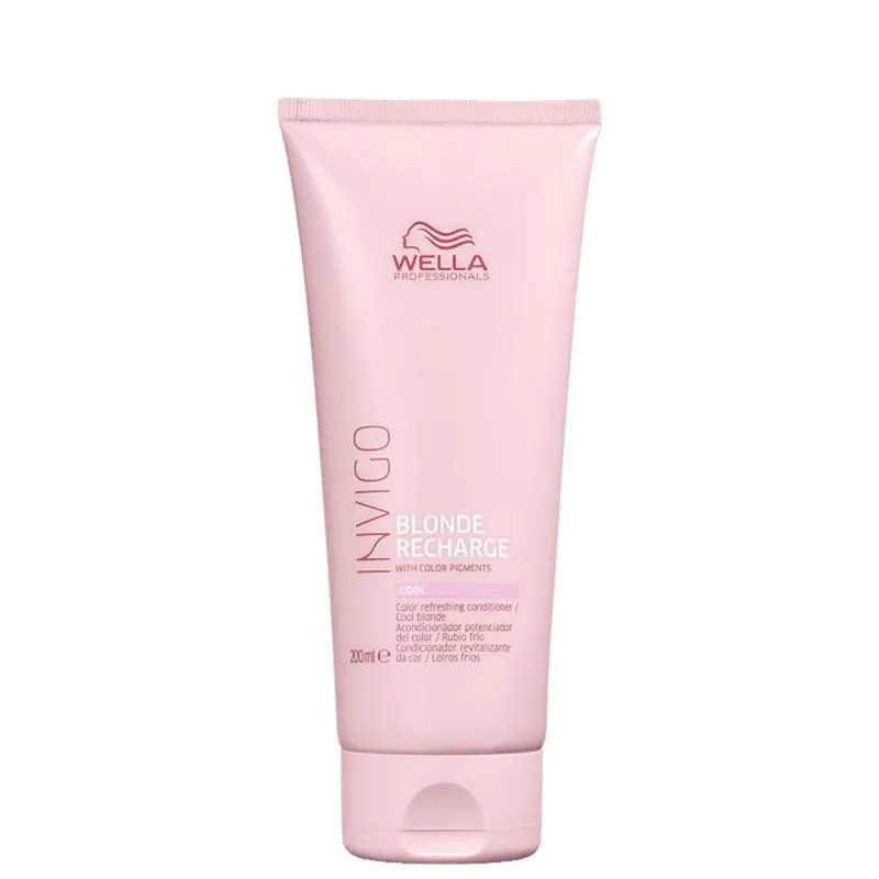 Wella Professionals Invigo Blonde Recharge - Condicionador Desamarelador - 200ml