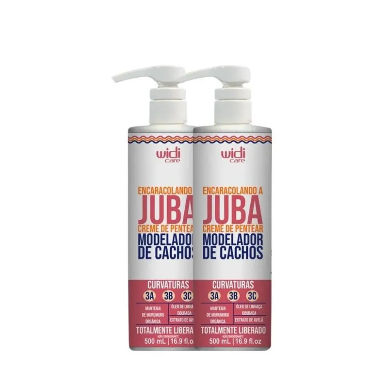 Widi Care Encaracolando a Juba Kit - 2 Cremes de Pentear 500ml