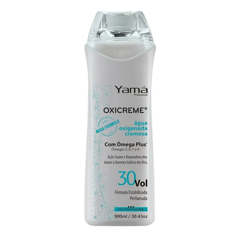 Yamá Água Oxigenada Oxicreme 30vol 900ml