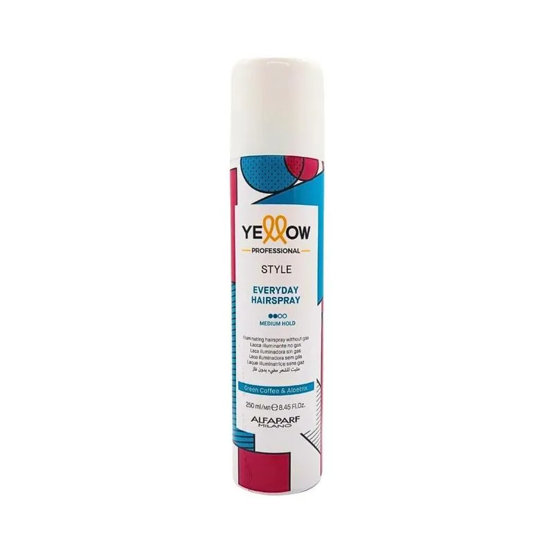 Yellow - Style Everyday Hairspray Iluminadora - Laque Capilar - 250ml