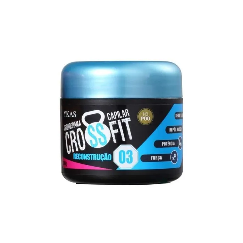 Ykas Crossfit Cronograma Capilar - Reconstrução - 100g