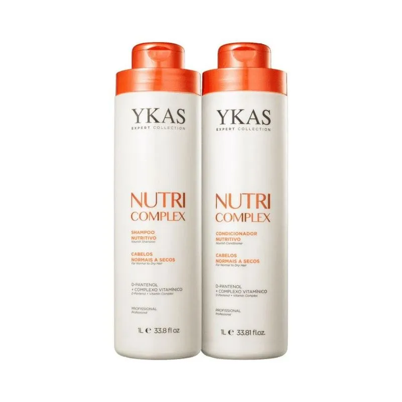 Ykas - Nutri Complex Shampoo + Condicionador - Kit Capilar - 2x1L