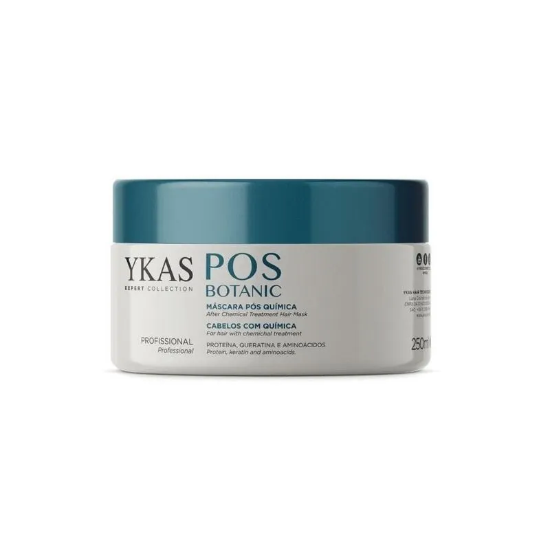 Ykas Pós Botanic Máscara Pós-Química 250ml