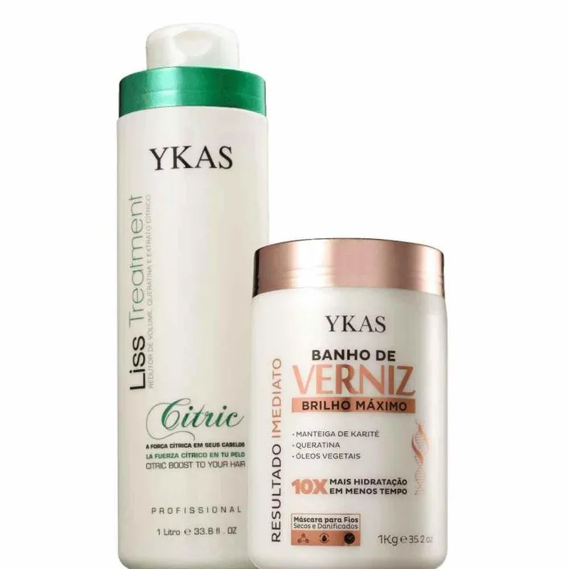 Ykas Progressiva Citric 1L + Verniz 1Kg