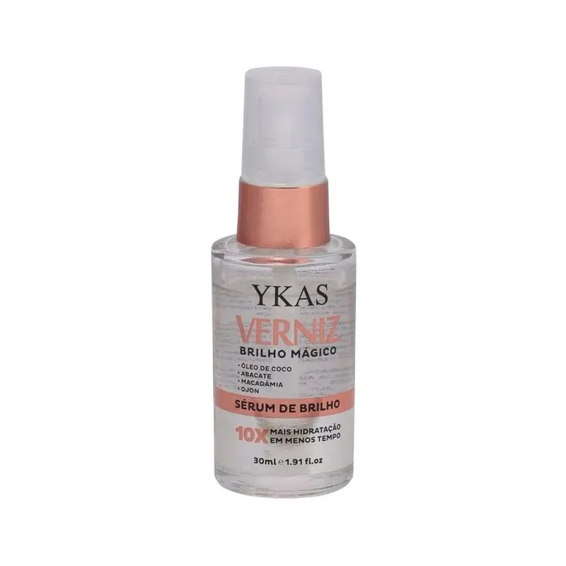 Ykas Verniz Brilho Mágico Sérum De Brilho - Óleo 30 ml